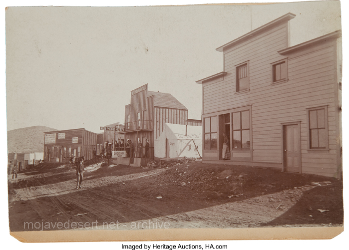 Broadway Street in Randsburg 1897